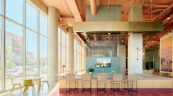 The Welcome Center for Sol Modern builds trust, conveys value, and captures the emotional essence of modern desert living for this high-rise rental apartment building in the heart of downtown Phoenix.