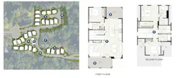 Dahlin floor + site plan